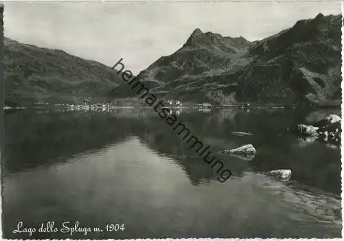 Lago dello Spluga - Foto Ansichtskarte