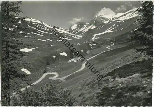 Albula-Hospiz - Engadiner Seite - Foto-Ansichtskarte