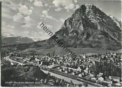 Glarus - Glärnisch - Ansichtskarte Großformat
