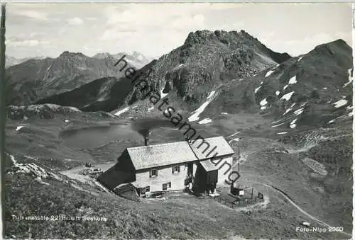 Tilisunahütte - Foto-Ansichtskarte - Verlag J. Nipp Lustenau