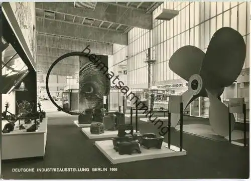 Berlin - Deutsche Industrieausstellung 1969 - Foto-Ansichtskarte