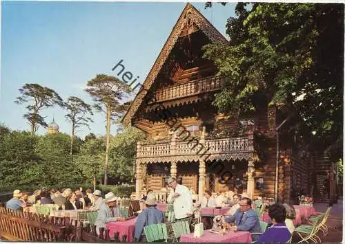 Berlin-Zehlendorf - Gaststätte Blockhaus Nikolskoe - AK Grossformat - Hans Andres Verlag Berlin