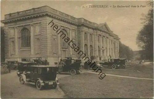 Flämisch-Brabant - Tervuren - Tervueren - Le Restaurant dans le Parc - Verlag Henri Georges Bruxelles