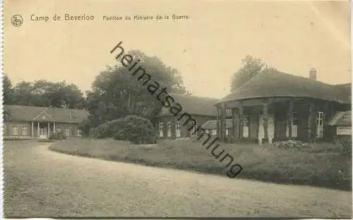 Camp de Beverloo - Pavillon du Ministre de la Guerre - Verlag Ern. Thill Bruxelles