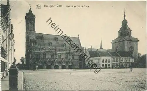 Nieuport-Ville - Halles et Grand Place