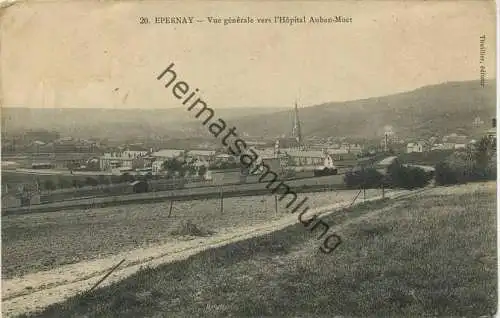 Epernay - Vue generale vers l' Hopital Auban-Moet