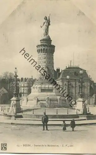 Dijon - Statue de la Resistance