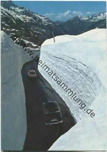 Grimsel-Passhöhe auf der Bernerseite - Verlag Photohaus Geiger Flims-Waldhaus