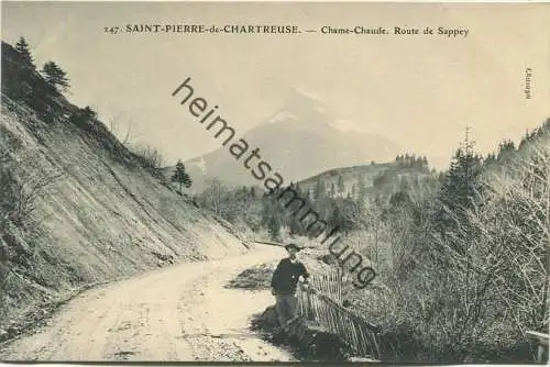 Saint-Pierre-de-Chartreuse - Chamechaude - Route de Sappey