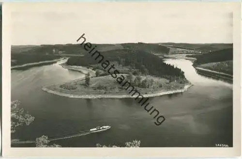 Blick vom Heinrichstein - Foto-Ansichtskarte - Verlag Gebr. Garloff Magdeburg