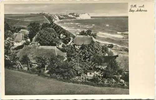 Vitt auf Rügen mit Kap Arkona - Foto-AK 30er Jahre - Rügenbilder von Ludwig Winter