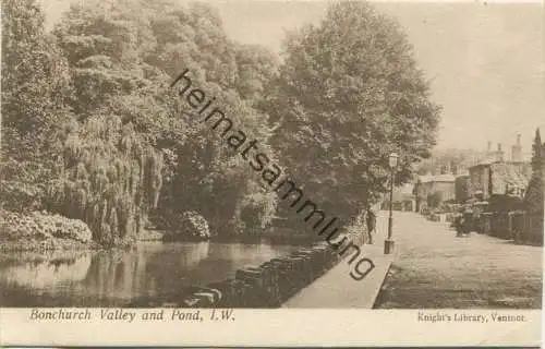 Isle of Wight - Bonchurch - Vally and Pond 1906