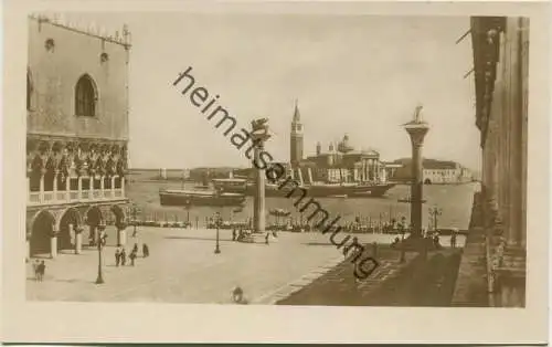 Venezia - Piazzetta S. Marco e Isola S. Giorgio - Foto-AK