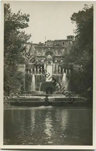 Tivoli - Fontana dell´ Organo in Villa d´ Este - Fotografia - Foto-AK - Edizione Brügner Roma 1932