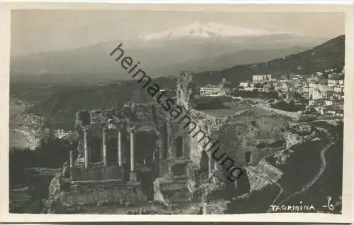Taormina - Taurmina - Fotografia - Foto-AK - Ediz. F. Califi Crupi Fotografia Taormina