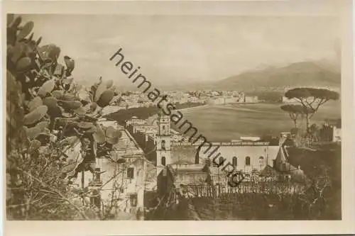 Napoli - Panorama de Posillipo - Fotografia - Foto-AK Carlsbader Urania-Reisen