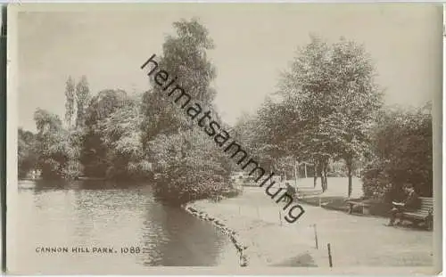 Birmingham - Cannon Hill Park - Foto Ansichtskarte - Verlag Tros. Lewis Birmingham