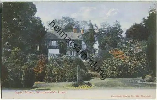 Rydal Mount (Cumbria) - Wordsworth´s House - Verlag Abraham´s Series No. 326 Koswick