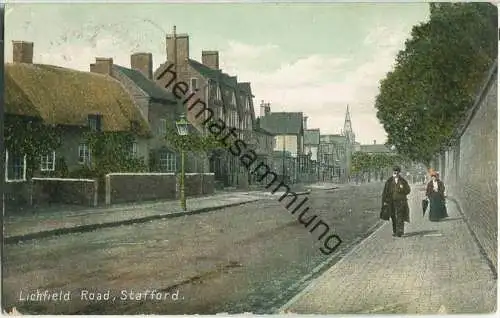 Stafford - Lichfield Road - Verlag R. W. Dawson Stafford