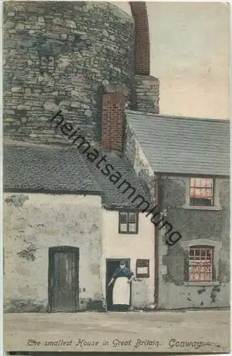 Conway - The smallest house in Great Britain