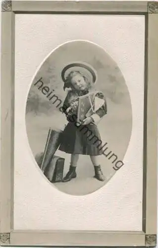 Erster Schultag gel. 1910