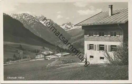 Oberjoch - Ulmer Jägerhaus - Foto-AK - Verlag Photohaus Hipp Immenstadt