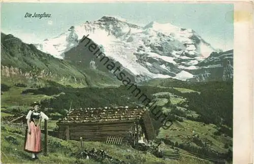 Die Jungfrau - PVKZ Postkarten-Verlag Künzli Zürich