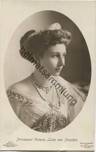 Preussen - Prinzessin Victoria Luise von Preussen - Verlag Gustav Liersch Berlin - Phot. Keturah Collings London