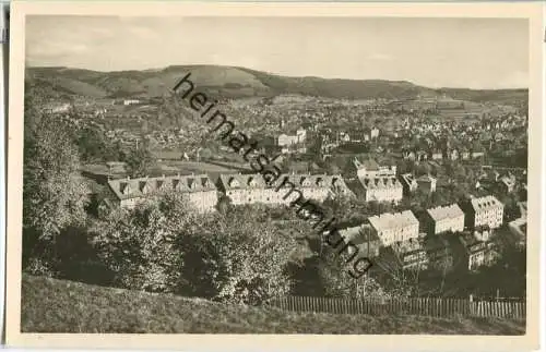 Suhl - Teilansicht - Foto-Ansichtskarte 50er Jahre - Verlag Volkskunstverlag Reichenbach