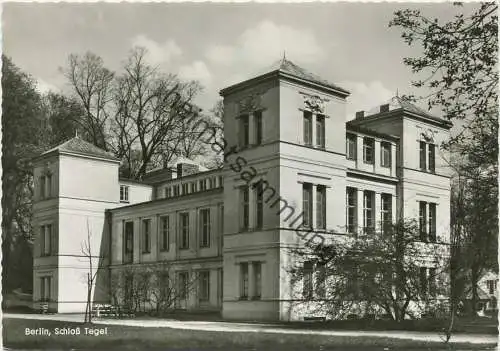 Berlin-Tegel - Schloss Tegel - Foto-AK Grossformat - Verlag Kunst und Bild Berlin