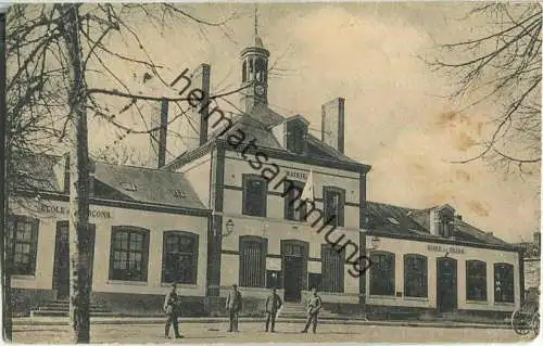 51110 Pontfaverger-Moronvilliers - Mairie - Ecole - Verlag Schaar & Dathe Trier - Feldpost