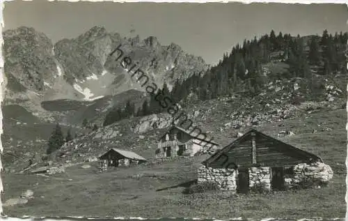 La Creusa s. Les Marecottes et la chaine du Luisin - Foto-AK - Edition E. Gyger Adelboden