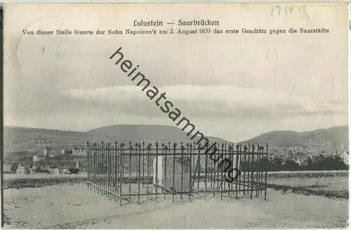 Saarbrücken - Lulustein - Verlag J. Krämer Saarbrücken