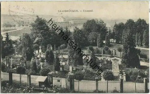 Saarbrücken - Ehrental - Friedhof - Verlag Emil Hartmann Mannheim