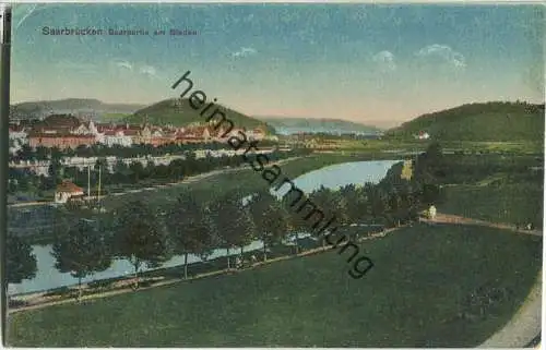 Saarbrücken - Saar am Staden - Verlag V.  Rithausen Saarbrücken