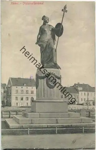 Klaipeda - Memel - Nationaldenkmal - Feldpost - Verlag Joseph Cohn Memel