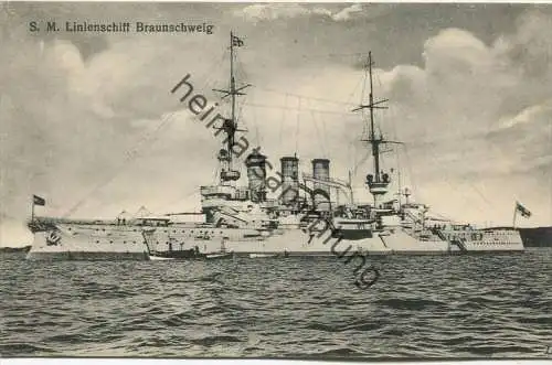 S. M. Linienschiff Braunschweig - Verlag Gebr. Lempe Kiel