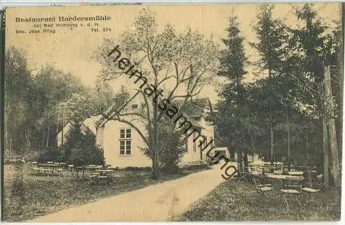 Restaurant Hardersmühle - Bes. Jean Pflug - Bad Homburg v. d. H.