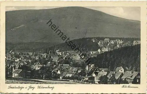 Braunlage - Wurmberg - Verlag Julius Simonsen Oldenburg