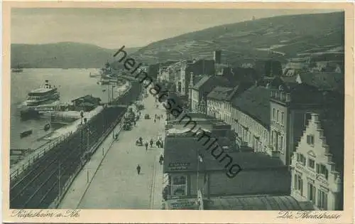 Rüdesheim - Rheinstrasse - Verlag Edm. von König Heidelberg