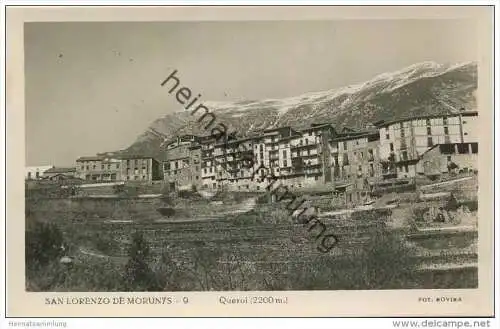 San Lorenzo de Morunys - Sant Llorenç de Morunys - Querol - Foto-AK 40er Jahre