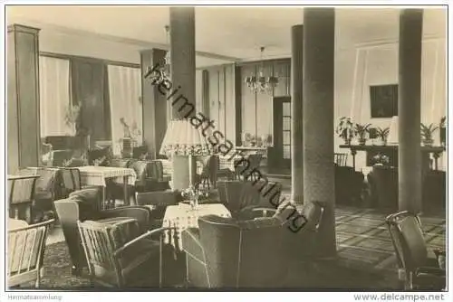 Oberhof - VWR Ernst-Thälmann-Haus - Restaurant - Foto-AK