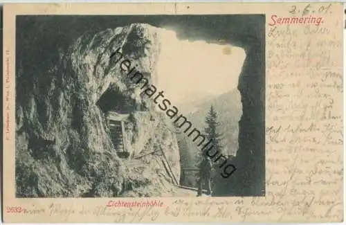 Semmering - Lichtensteinhöhle