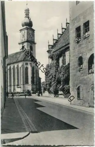 Sulzbach-Rosenberg - Blick zur Kirche