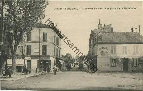 Bergerac - L Avenue du Pont - Vue prise de la Madeleine - Edition Dando Berry Bx