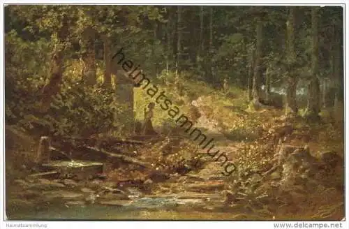 Carl Spitzweg - Betende im Wald