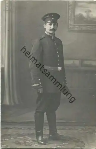 Soldat in Uniform - Feldpost gel. 1914