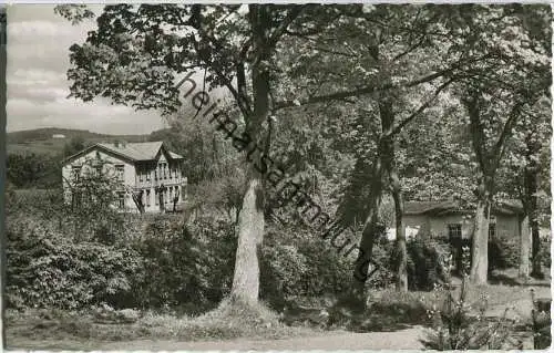 Northeim - Waldrestaurant - Kur- und Pensionshaus Gesundbrunnen - Inhaber A. Metje - Foto-AK