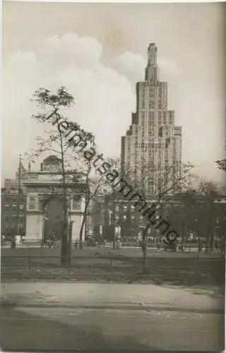 New York - Washington Square Park - Foto-AK ca. 1930