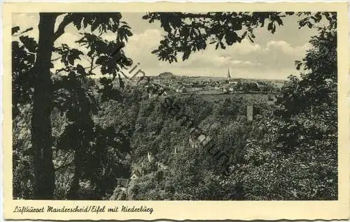 Manderscheid - Niederburg - Verlag Schöning & Co Lübeck gel. 1959